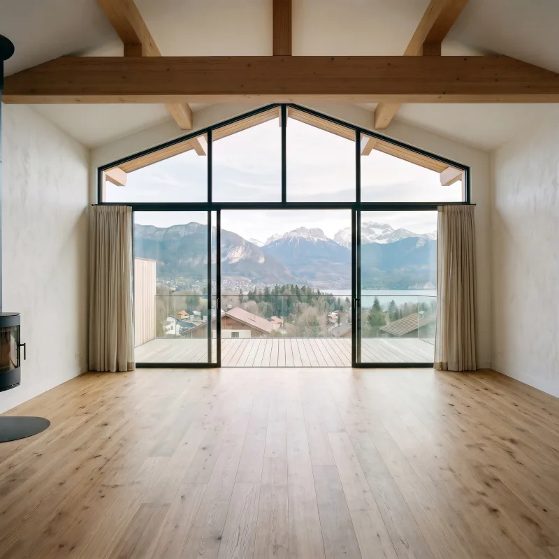 Espace aménagé avec du mobilier placé automatiquement.